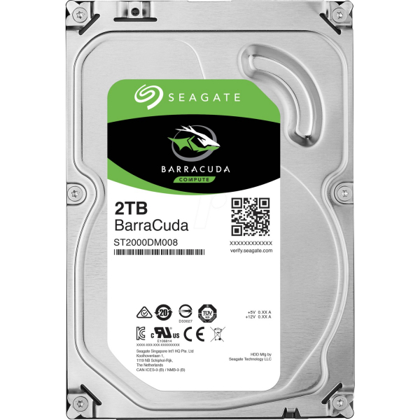 Seagate BarraCuda 2TB 7200RPM 256MB Sabit Disk
