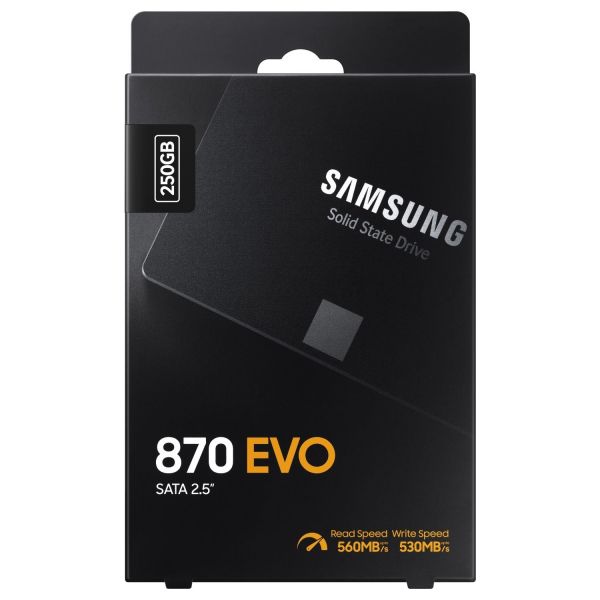 SAMSUNG Samsung 870 Evo 250GB 560MB-530MB/s Sata 2.5