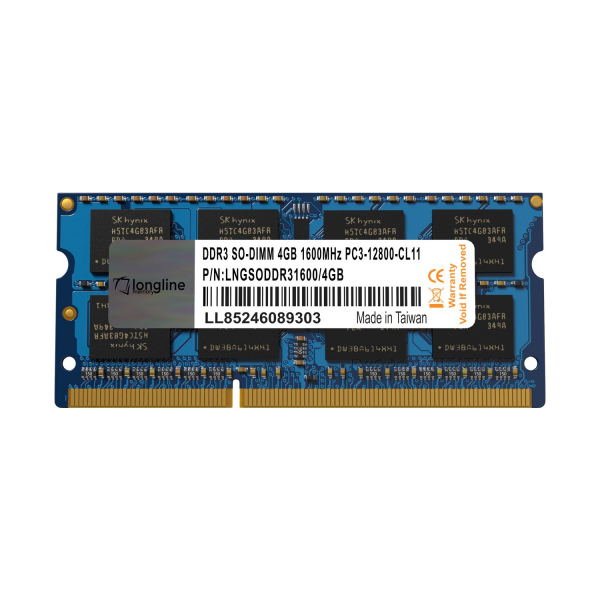 LONGLINE Longline PC3-12800 4GB 1600MHz DDR3 Ram