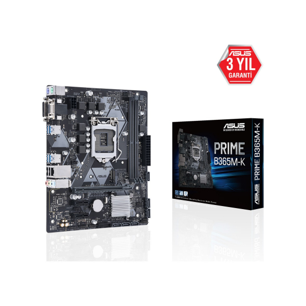 ASUS Asus Prime B365M-K Intel B365 DDR4 2666 MHz Lga1151 mAtx Anakart