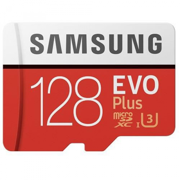  Samsung EVO Plus Ultra 128GB MicroSD XC Hafıza Kartı /Yüksek Hızlı  