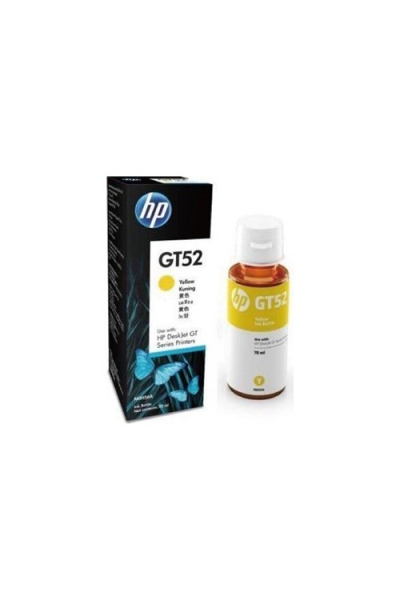 HP GT52 SARI ORİJİNAL MÜREKKEP ( M0H56AE ) HP GT52 SARI ORİJİNAL MÜREKKEP ( M0H56AE )