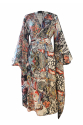 Gaudi Kimono Silk Dress - Gaudi Kimono İpek Elbise