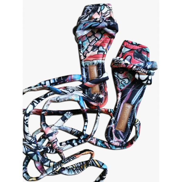Gaudi İpek Sandalet / Silk Sandals