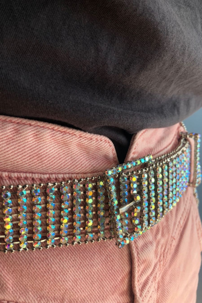 Belt Shiny Color Belt Shiny Color