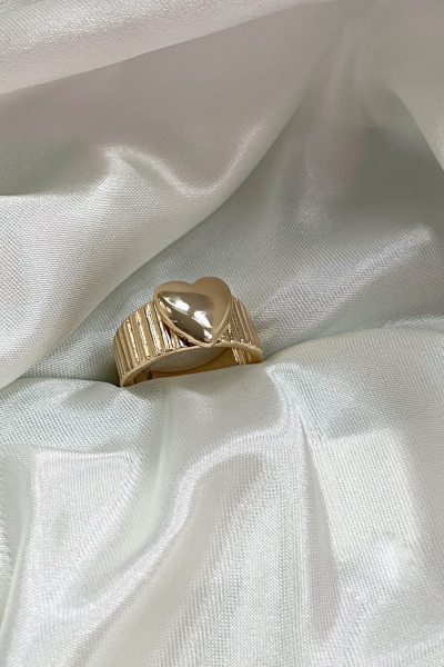 Gold Love Ring