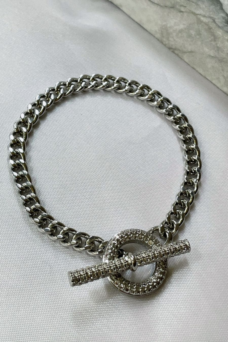 Lacey Silver Bracelet