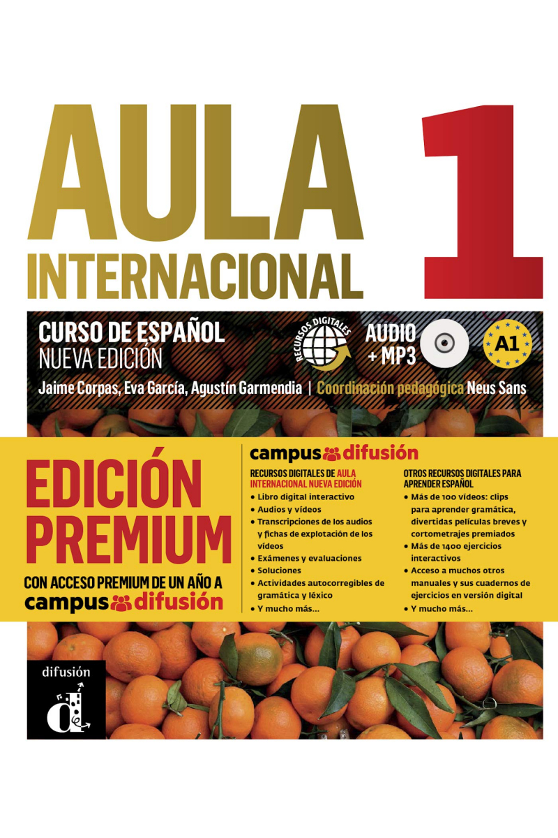 Aula Internacional Nueva edición 1 + CD (Orjinal Renkli Basım)