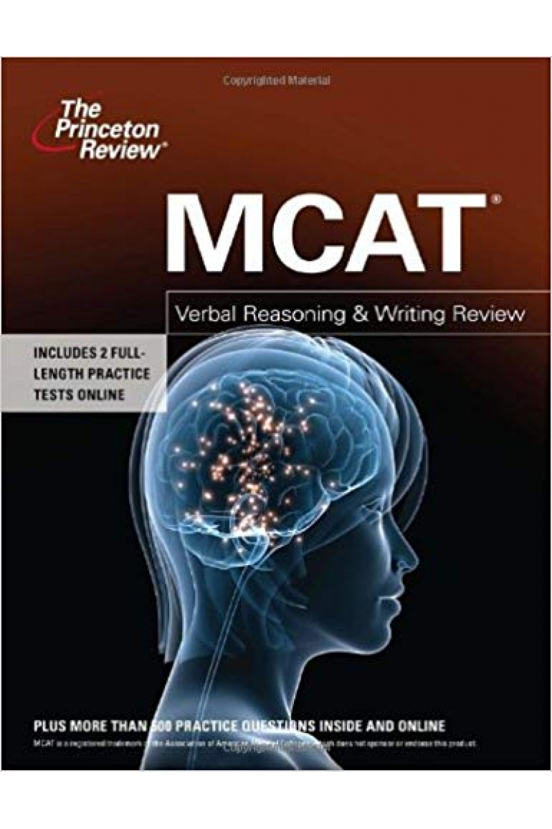 MACAT verbal reasoning and writing review the princeton review 2010