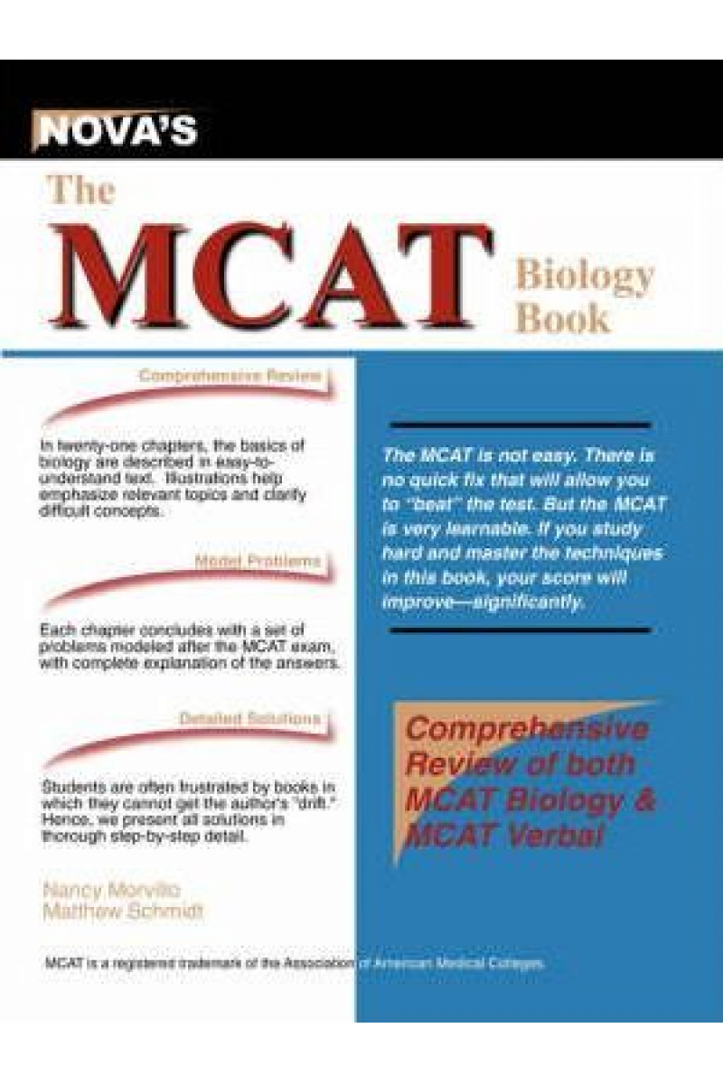 NOVA'S the MCAT biology (nancy morvillo)