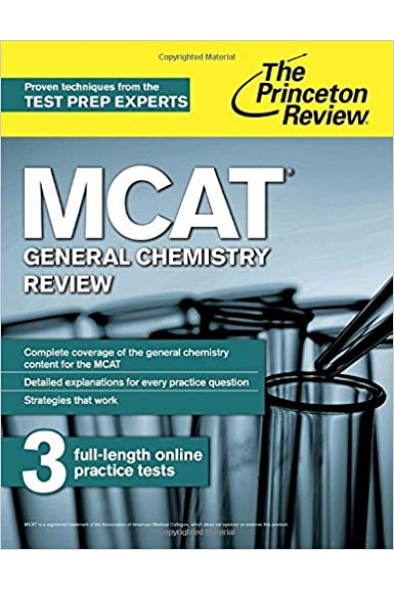 MCAT general chemistry the princeton review 2015