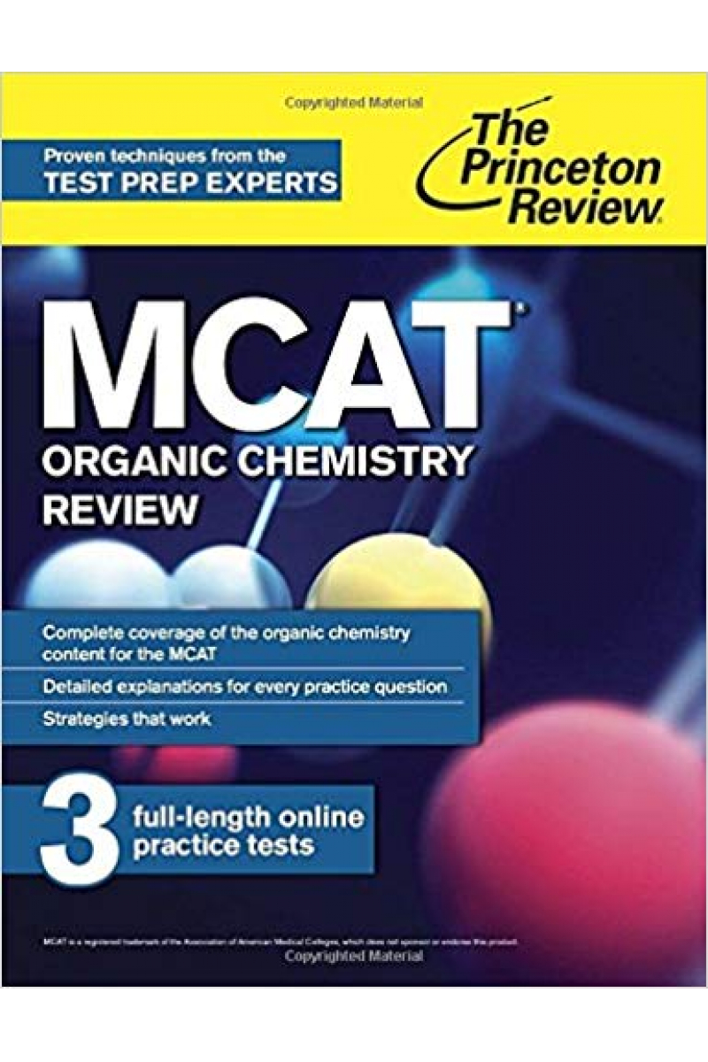 MCAT organic chemistry the princeton review 2015