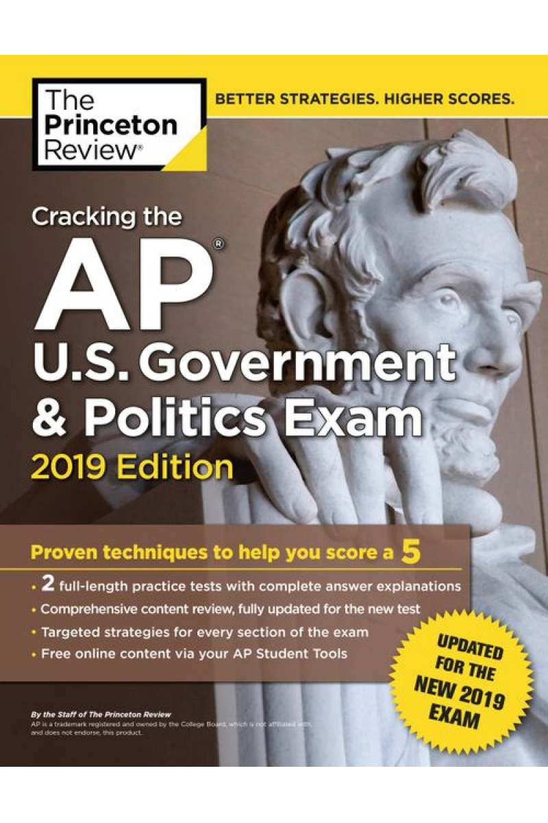 cracking the AP u.s. government and politics exam 2019 the princeton review