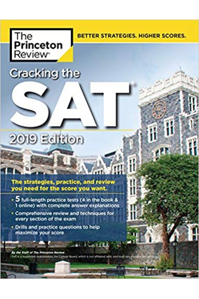 cracking the SAT 2019 the princeton review