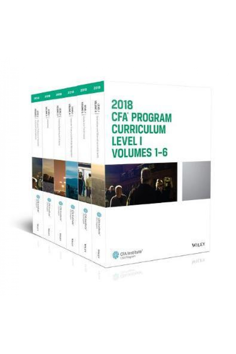 CFA program curriculum 2018 level 1 Volume 1-6