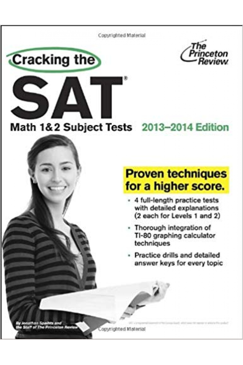 cracking the SAT math 1&2 subject tests 2013-2014