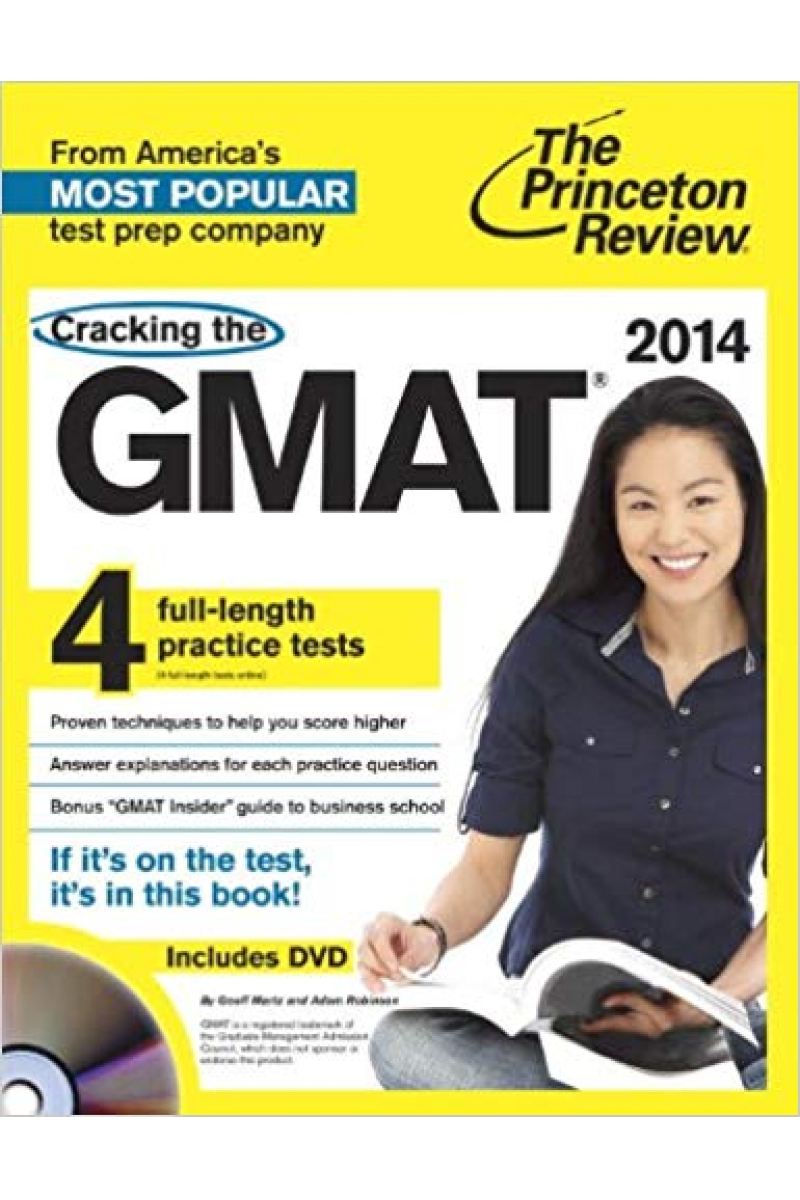 cracking the GMAT 2014 the princeton review + CD