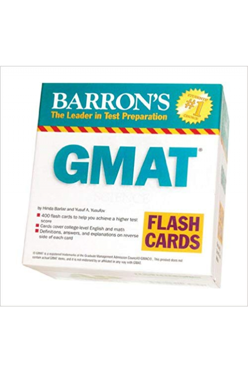 BARRON'S GMAT 400 FLASH CARDS