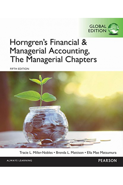 horngren's financial and managerial accounting the MANAGERIAL 5TH horngren's financial and managerial accounting the MANAGERIAL 5TH