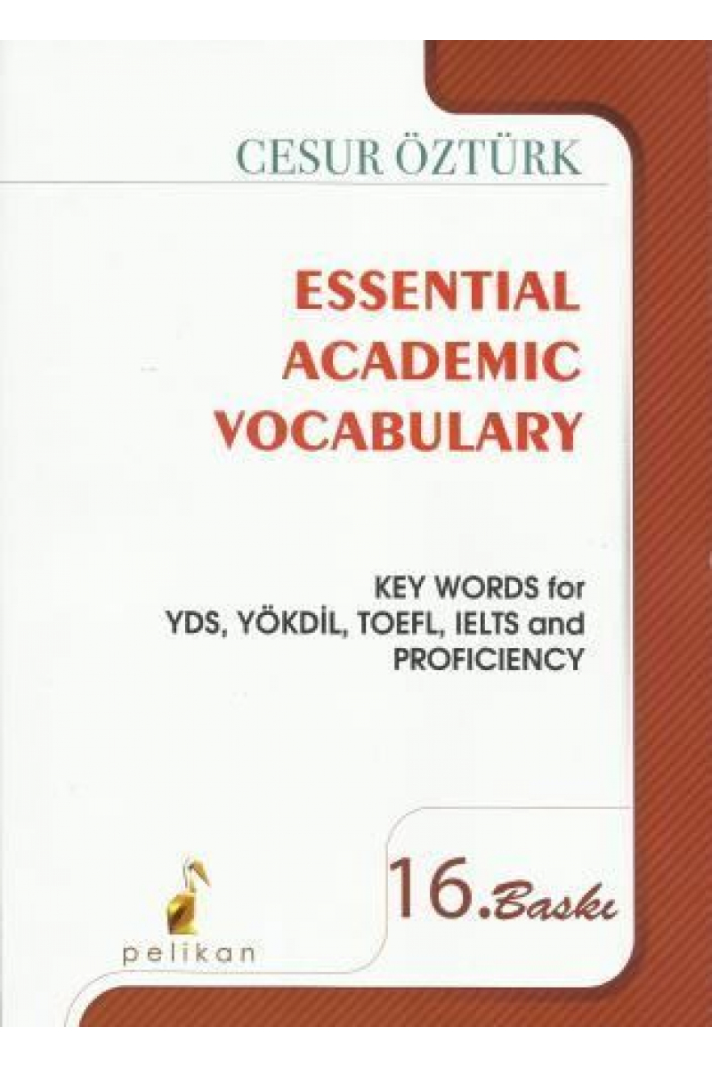 Essential Academic Vocabulary Cesur Öztürk 17. Baskı