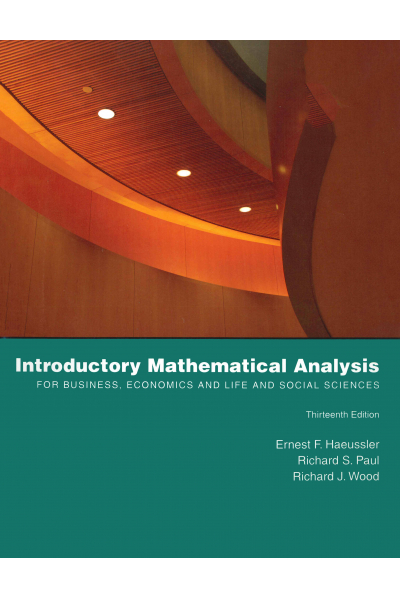 Introductory Mathematical Analysis 13th (Ernest F. Haeussler) Introductory Mathematical Analysis 13th (Ernest F. Haeussler)