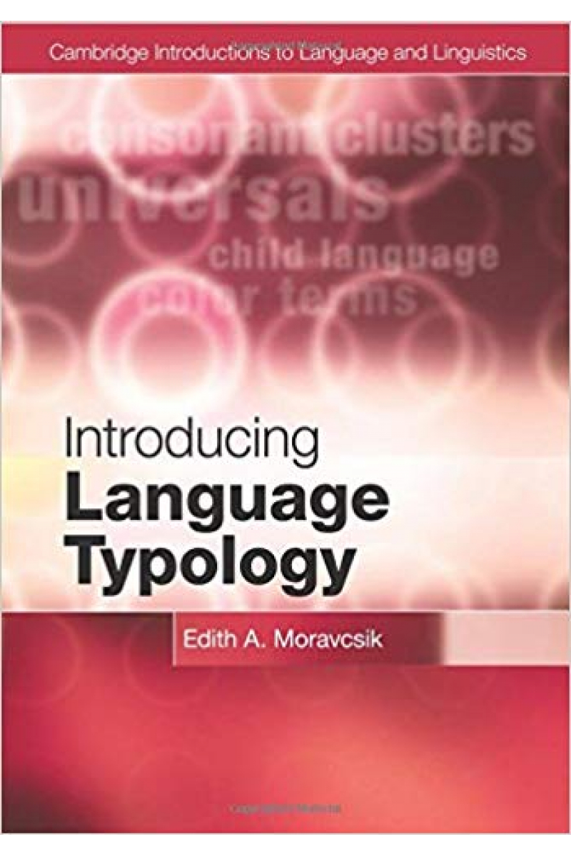 Introducing Language Typology (Moravcsik)