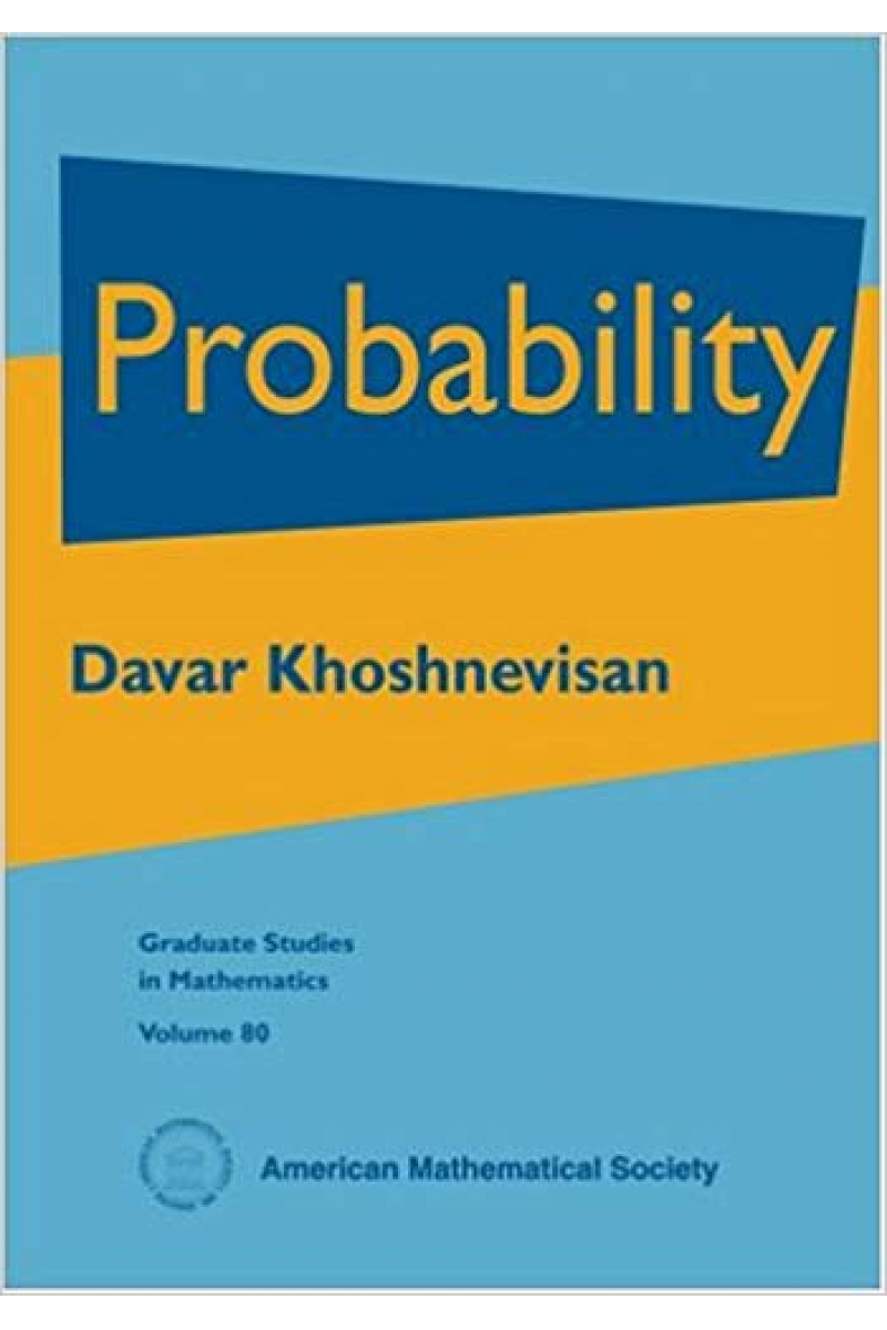 Probability Graduate Studies in Mathematics Davar Khoshnevisan
