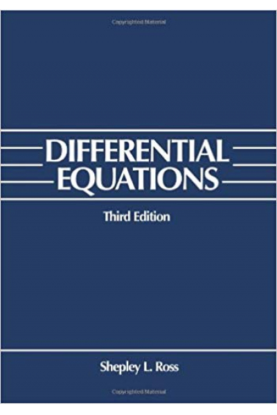 Differential Equations 3rd Shepley L. Ross Differential Equations 3rd Shepley L. Ross