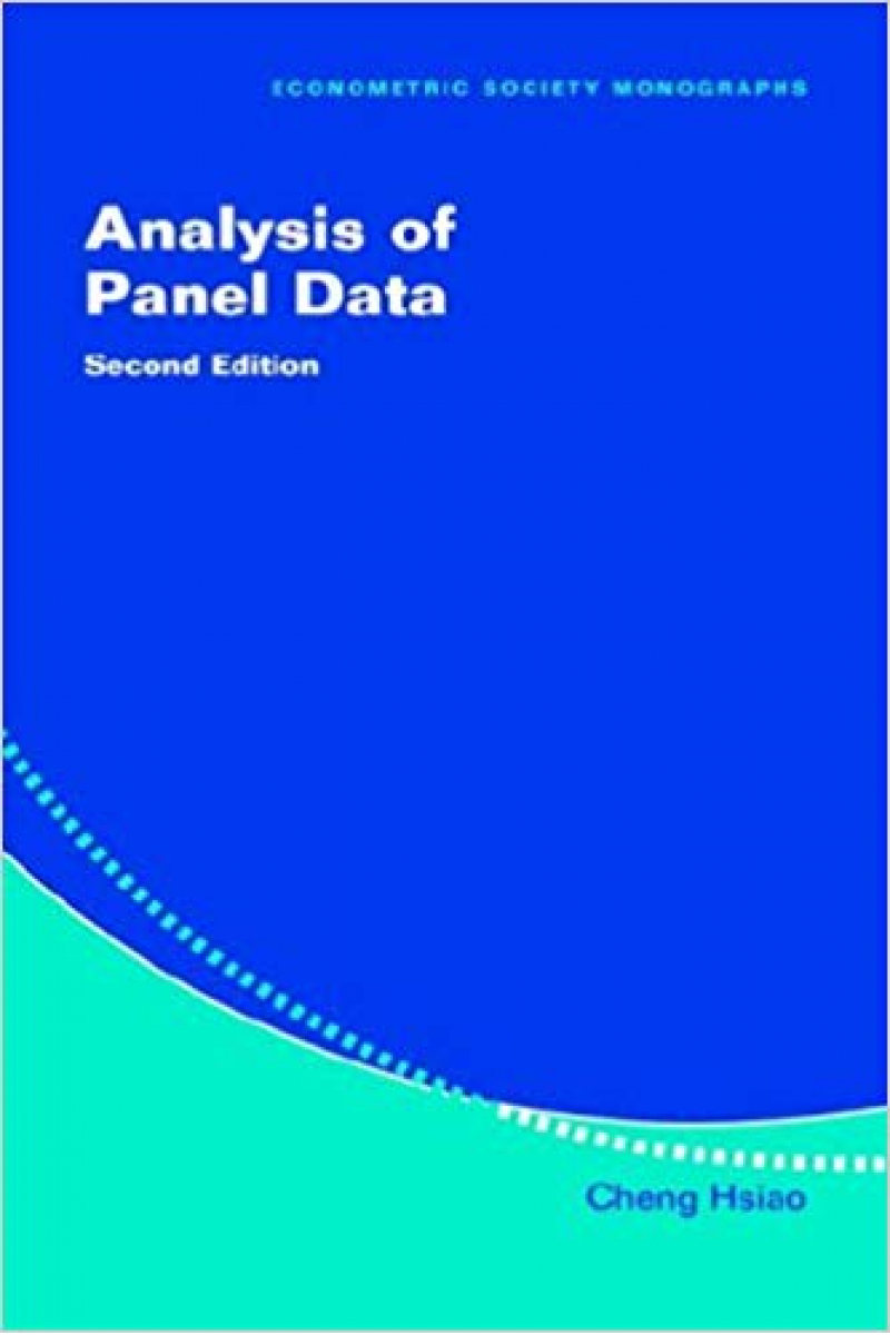 analysis of panel data 2nd (cheng hsiao)