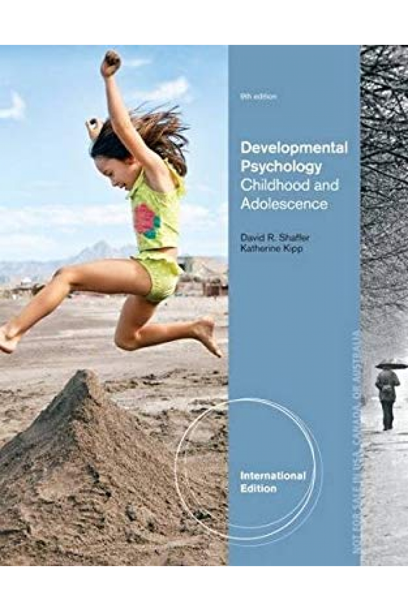 developmental psychology 9th (david shaffer)