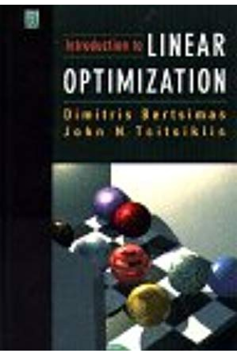 introduction to linear optimization (dimitris bertsimas)