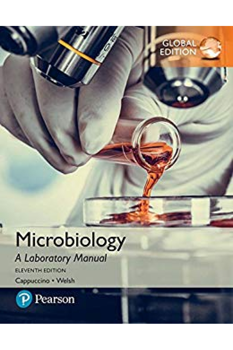 microbiology a laboratory manual 11th (cappuccino, welsh)