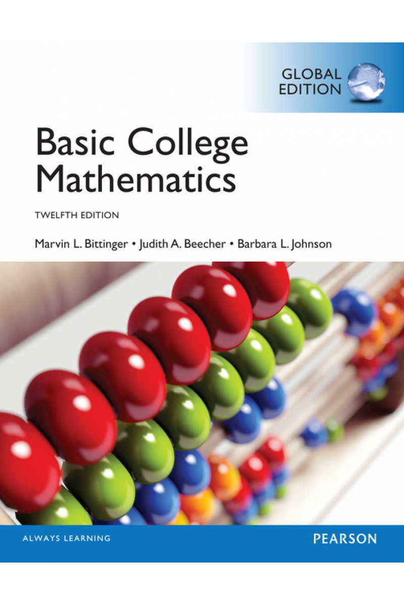basic college mathematics 12th (bittinger, beecher, johnson)