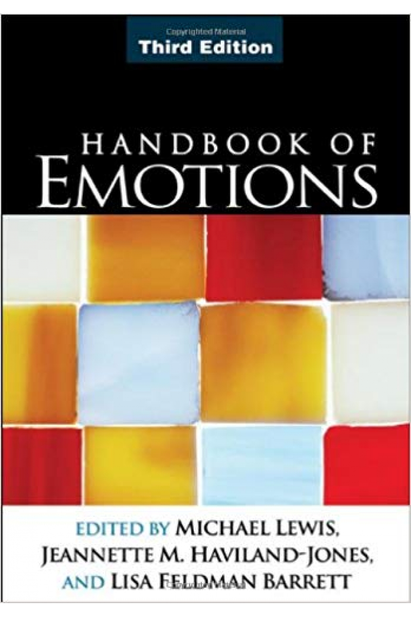 handbook of emotions 3rd (lewis, jones, barrett)