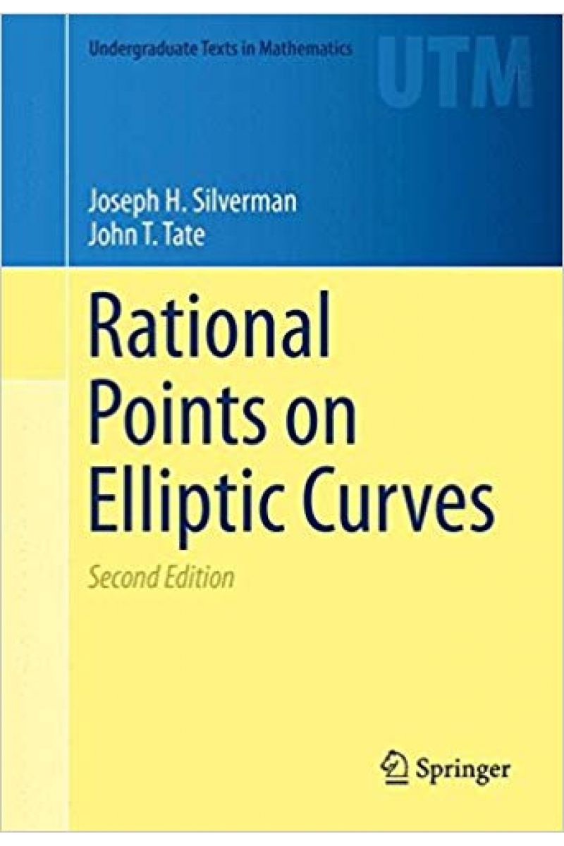 rational points on elliptic curves 2nd (silverman, tate)