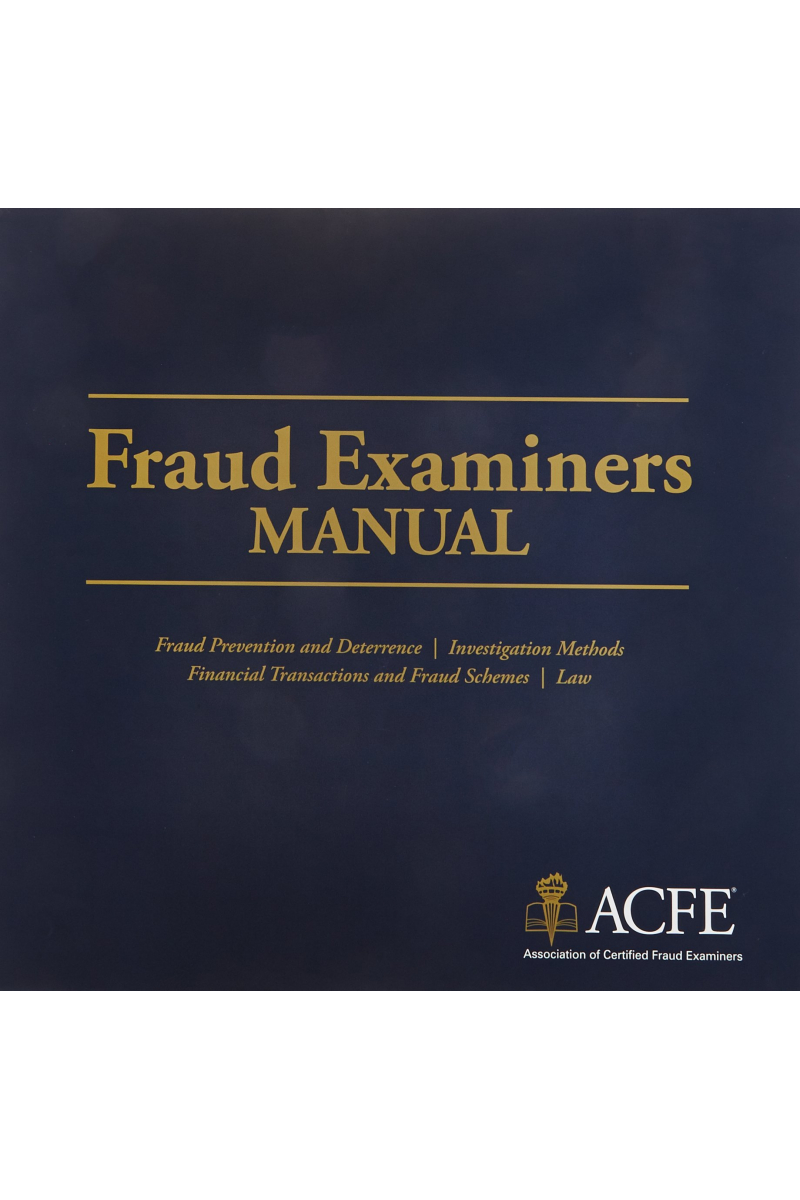 fraud examiners manual 2019 U.S. edition VOLUME 1-2 SECTION 1-2-3-4