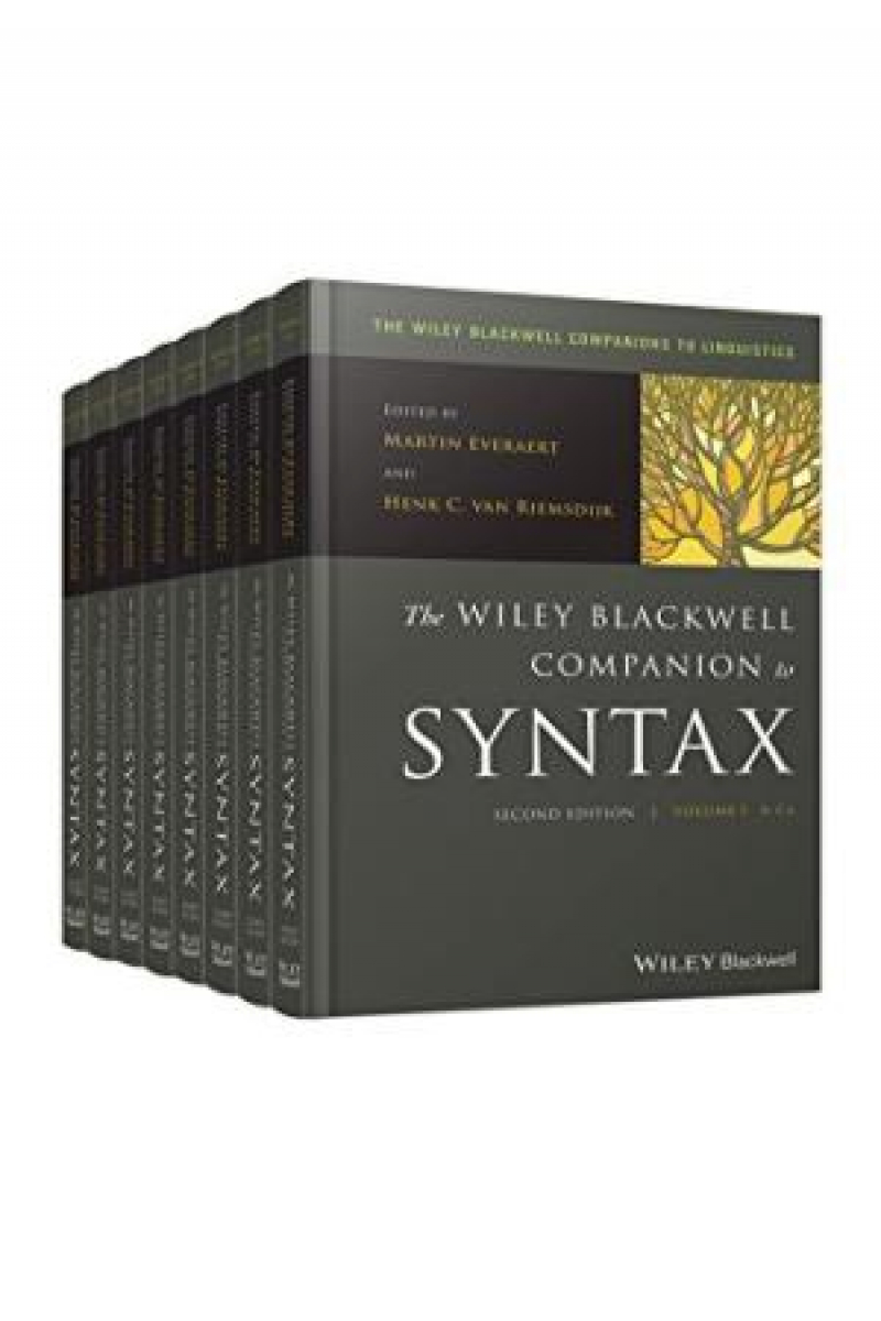 the blackwell companion to syntax (everaert, riemsdjik) 2006