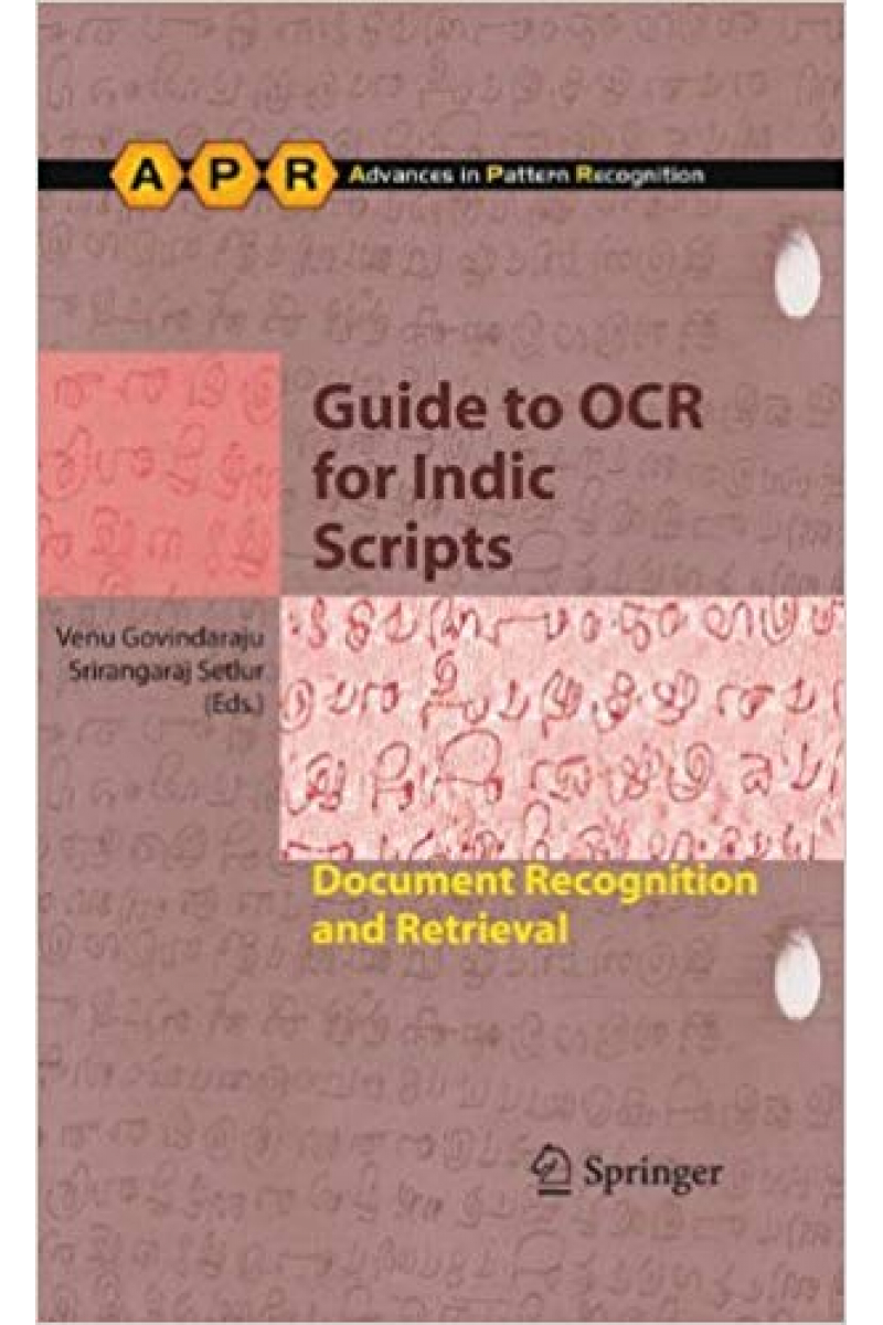 guide to OCR for indic scripts 2009 (govindaraju, setlur)