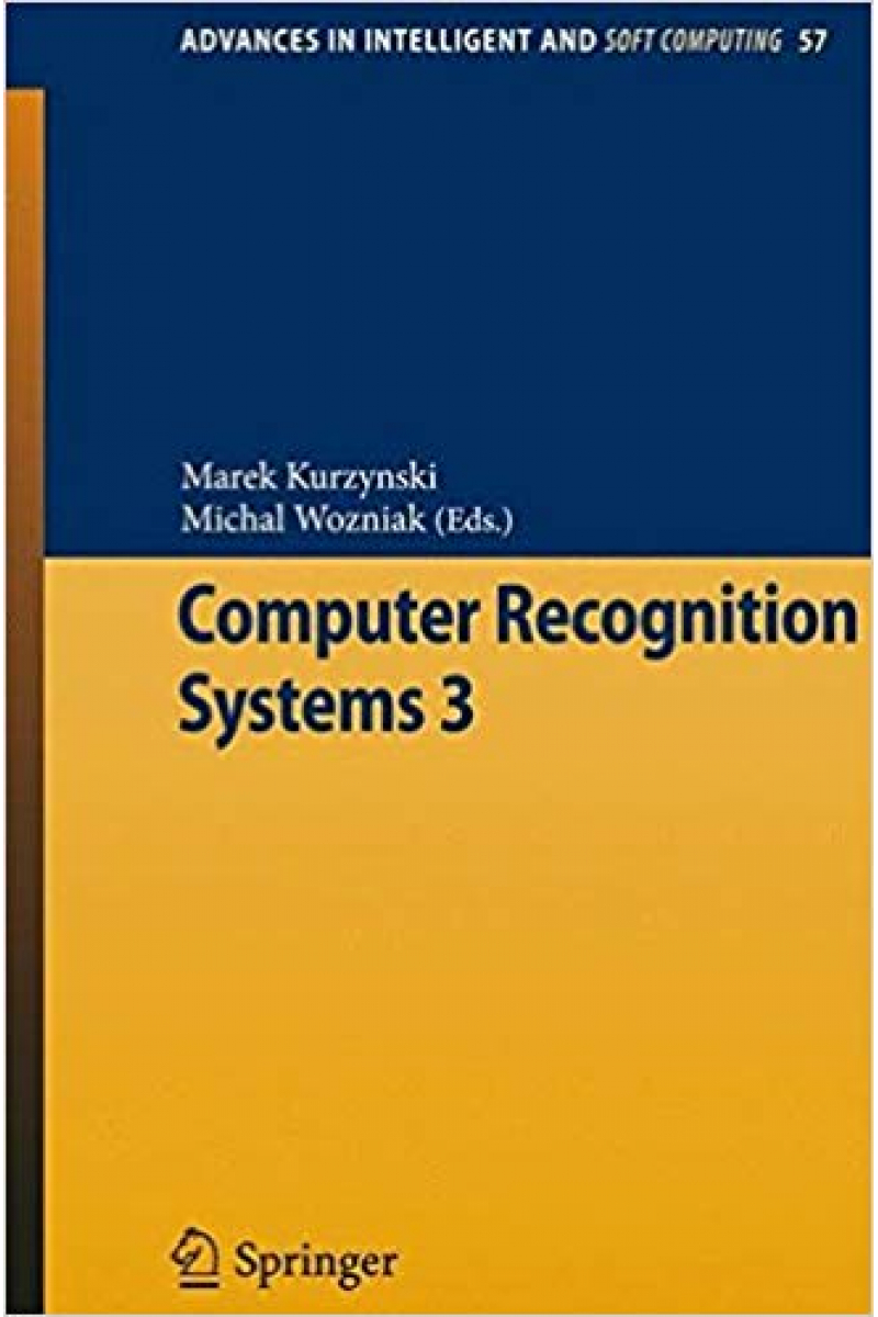 computer recognition systems 3 2009 (marek kurznski, michal wozniak)