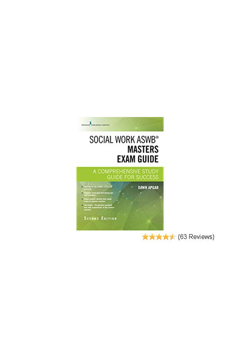 social work ASWB masters exam guide 2nd second (dawn apgar)