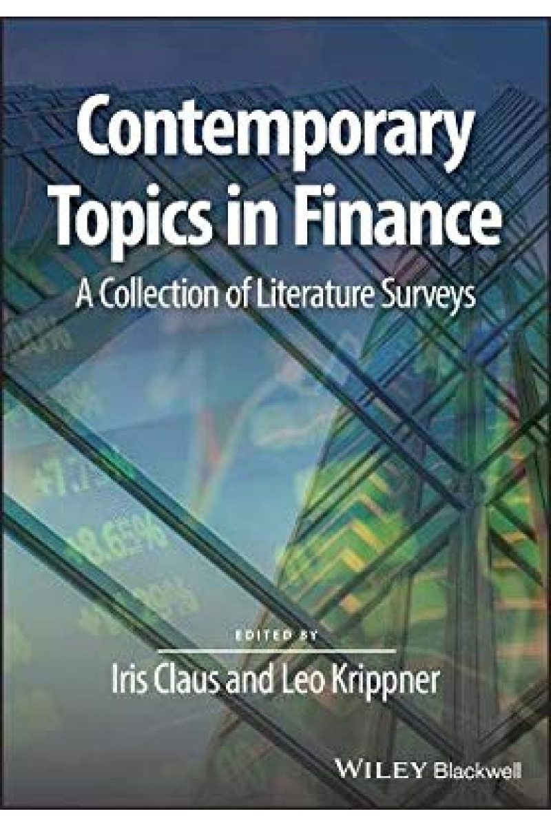 contemporary topics in finance (iris claus, leo krippner)