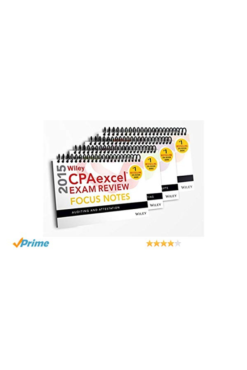 wiley CPAexcel exam review focus notes (ray whittington) 2015 SET