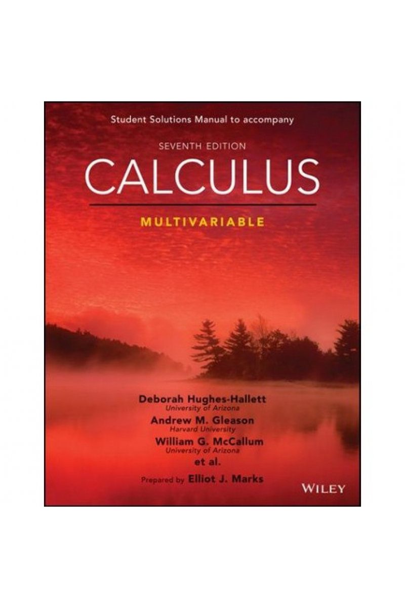 multivariable calculus 7th 2017 (mccallum, hallett, gleason)