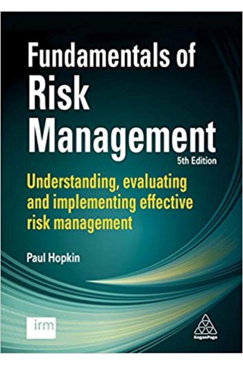 fundamentals of risk management 5th fifth (paul hopkin) 2018