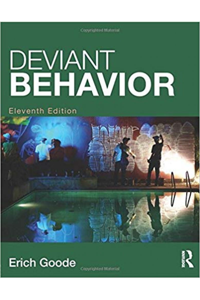 deviant behavior 11th eleventh (erich goode)