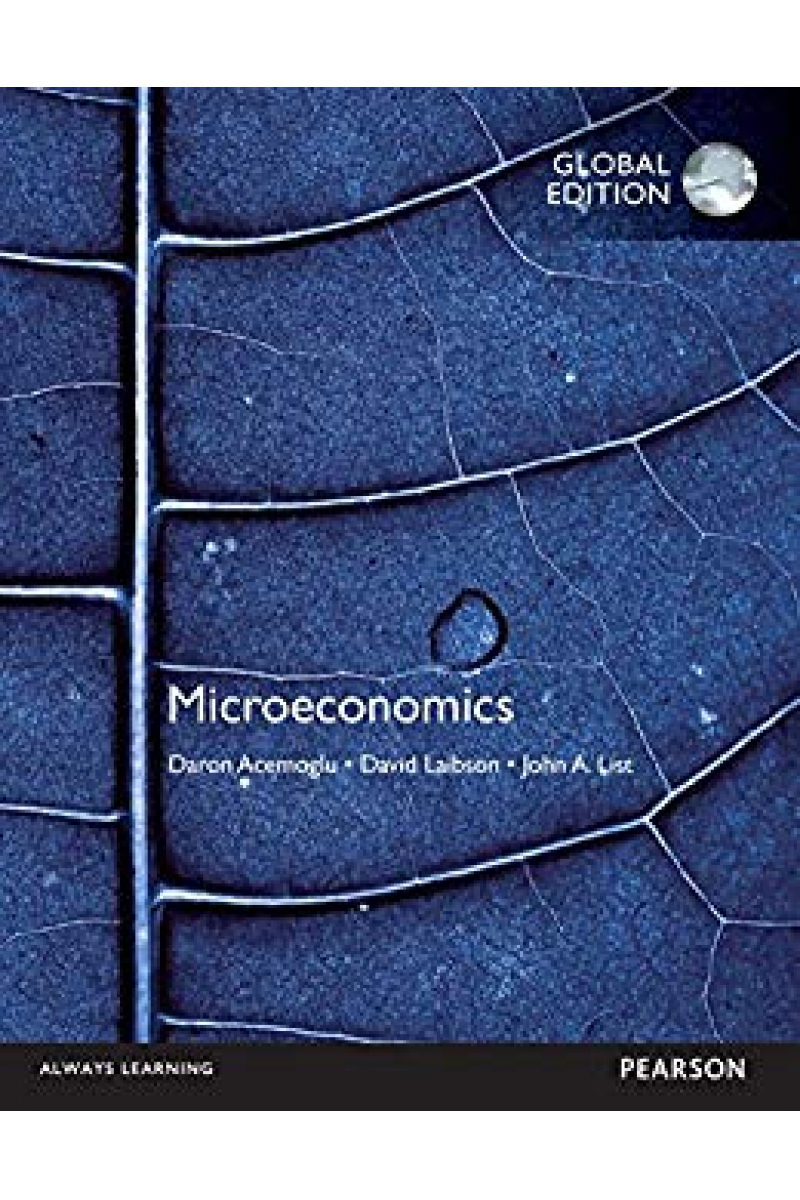 Microeconomics (Daron Acemoğlu, Laibson, List)