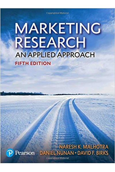 Marketing Research an Applied Approach 5th (Malhotra) Marketing Research an Applied Approach 5th (Malhotra)