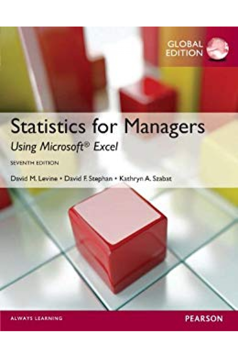 Statistics for Managers Using Microsoft Excel 7th (Levine, Stephan)