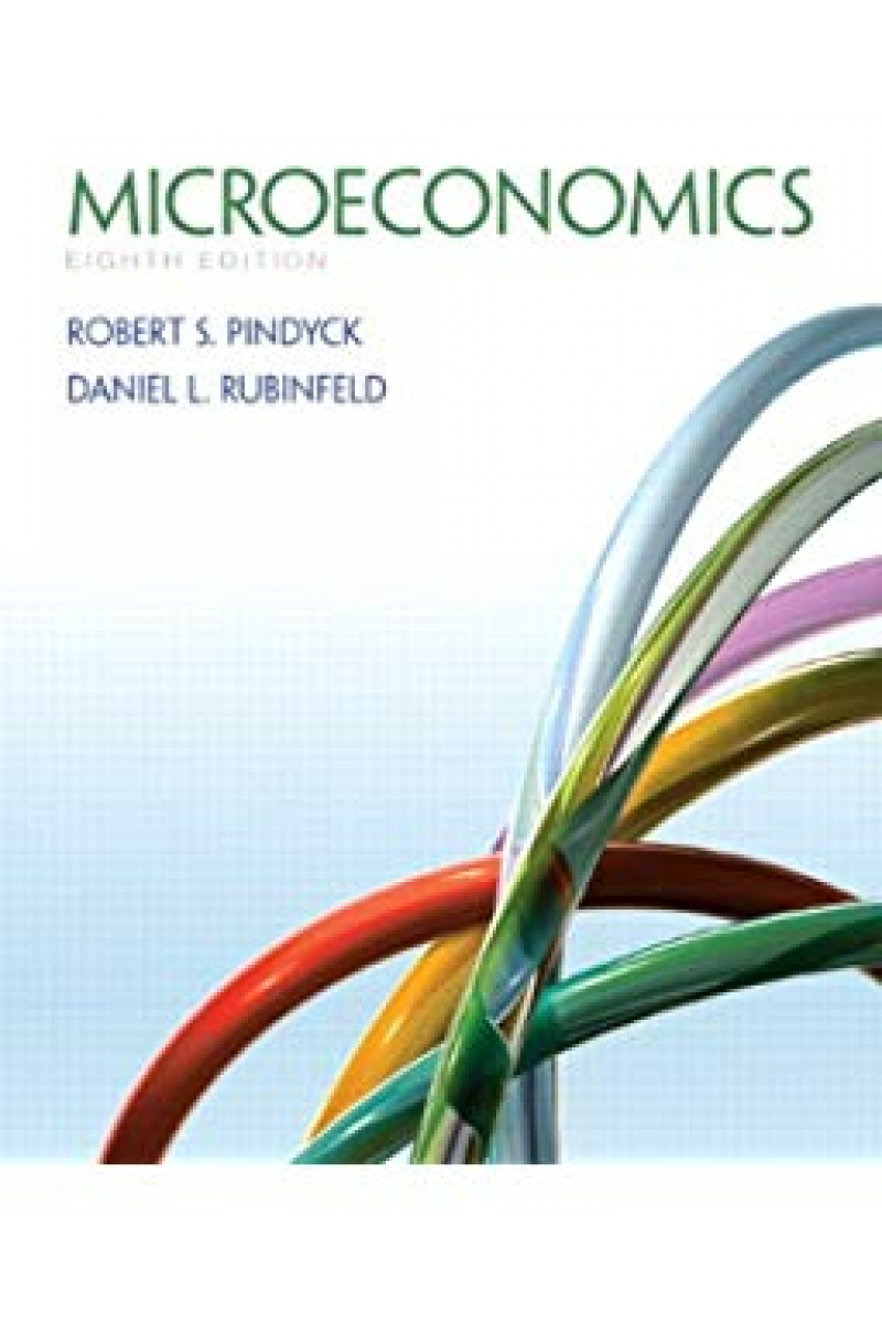 microeconomics 8th (pindyck, rubinfeld)