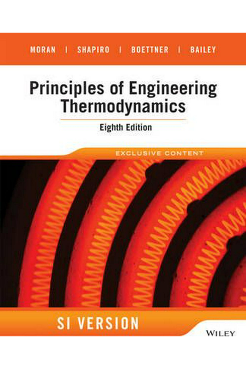 Principles of Engineering Thermodynamics 8th SI (Moran, Shapiro)
